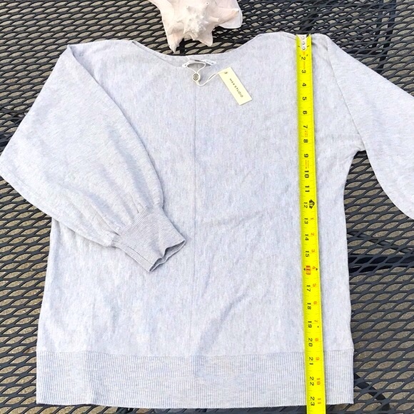 NWT Max Studio Light Gray Sweater - Picture 11 of 15